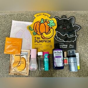 Unused Skincare Variety Bundle - 12 Items (Glow Recipe, BB, Paula’s Choice, Etc)